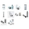 Filter kit for Case WX 170  with Cummins Engine Serial No  023601-