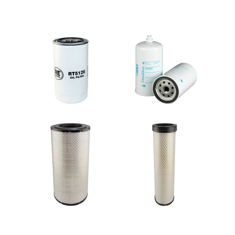 Filter kit for Case WX 210 with CNH Engine  YR 2004-