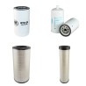Filter kit for Case WX 210 with CNH Engine  YR 2004-