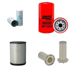 Filter kit suitable for CAT 130G with CAT Engine Serial No 74V1