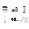 Filter kit suitable for CAT 302.5 with Perkins Engine YR -2005
