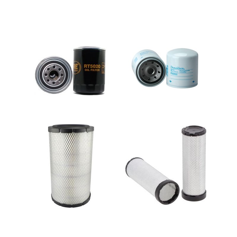 Filter kit suitable for CAT 317BLN with Mitsubishi 3046 Engine Air Oil Fuel Filters