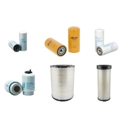 Filter kit suitable for CAT 322B with CAT 3116 Engine Serial No 6DN/8FN/7JR/6Kwith 2ES/1ZS Air Oil Fuel Filters