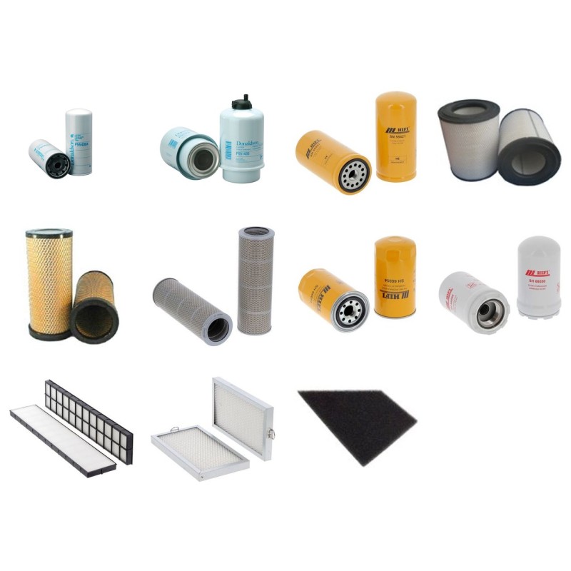 Filter kit suitable for CAT 320C(L/LN) Serial No GLA 02207