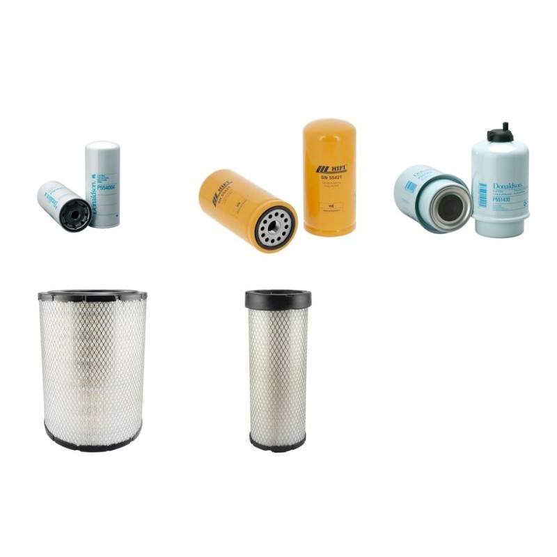 Filter kit suitable for CAT 321C/CR with CAT 3066TA Engine Air Oil Fuel Filters