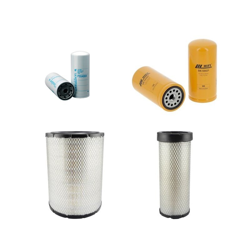 Filter kit suitable for CAT 322(LN) with CAT 3116T Engine Air Oil Fuel Filters