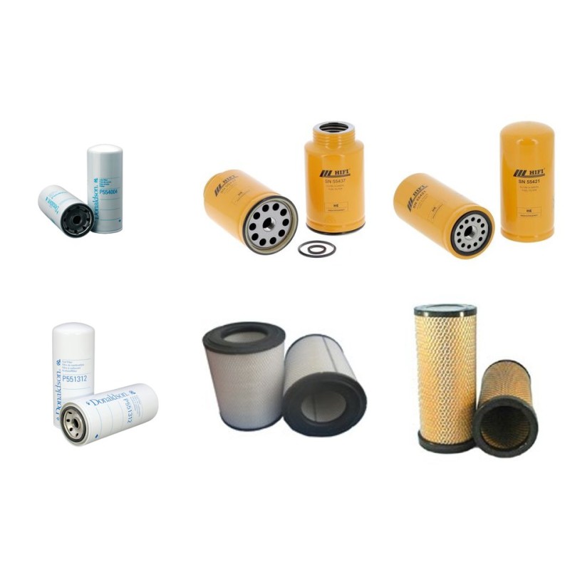 Filter kit suitable for CAT 322C-LN SERIES BFK Air Oil Fuel Filters