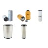 Filter kit suitable for CAT 325CLN with CAT 3126B Engine Serial No CSJ1 Air Oil Fuel Filters