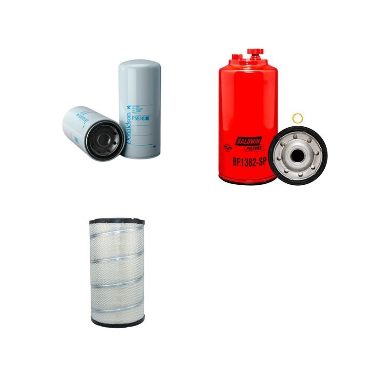 Filter kit suitable for CAT 336E/EL with CAT C 9 Engine