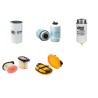 Filter kit suitable for CAT 442E with CAT 3054C DIT Engine Air Oil Fuel Filters