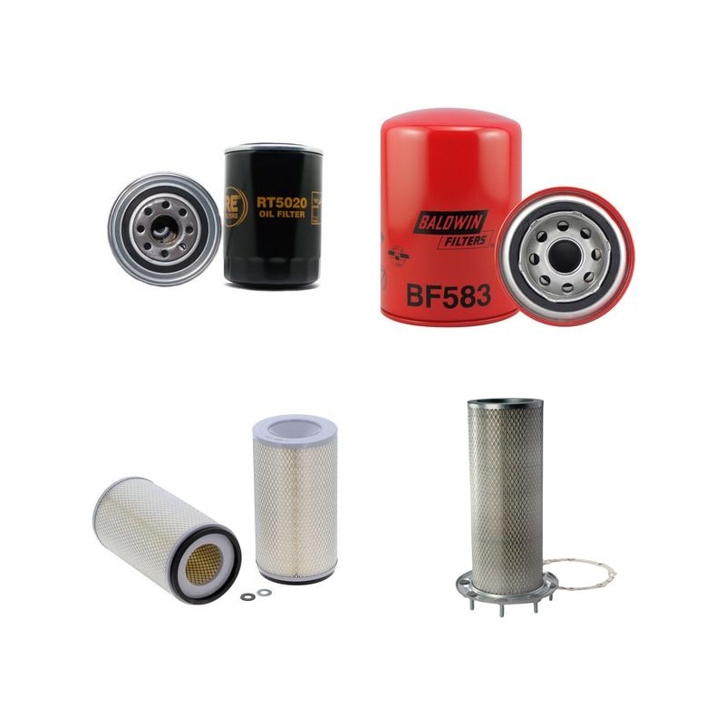 Filter kit suitable for CAT 910 Serial No 80U1-/ 40Y1-/ 41Y1 Air Oil Fuel Filters