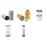 Filter kit suitable for CAT 928Hz with C 6.6 ACERT Engine YR 2007- Air Oil Fuel Filters