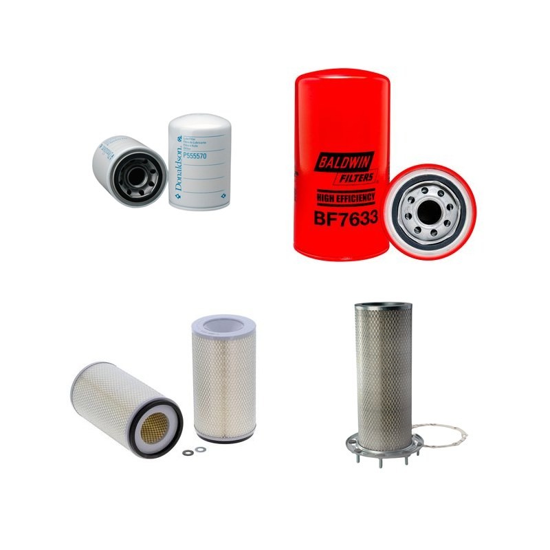 Filter kit suitable for CAT 931-C/2BJ1 Serial No 7HT1-/ 8AF1-/5LG- Air Oil Fuel Filters