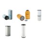 Filter kit suitable for CAT 972H Air Oil Fuel Filters