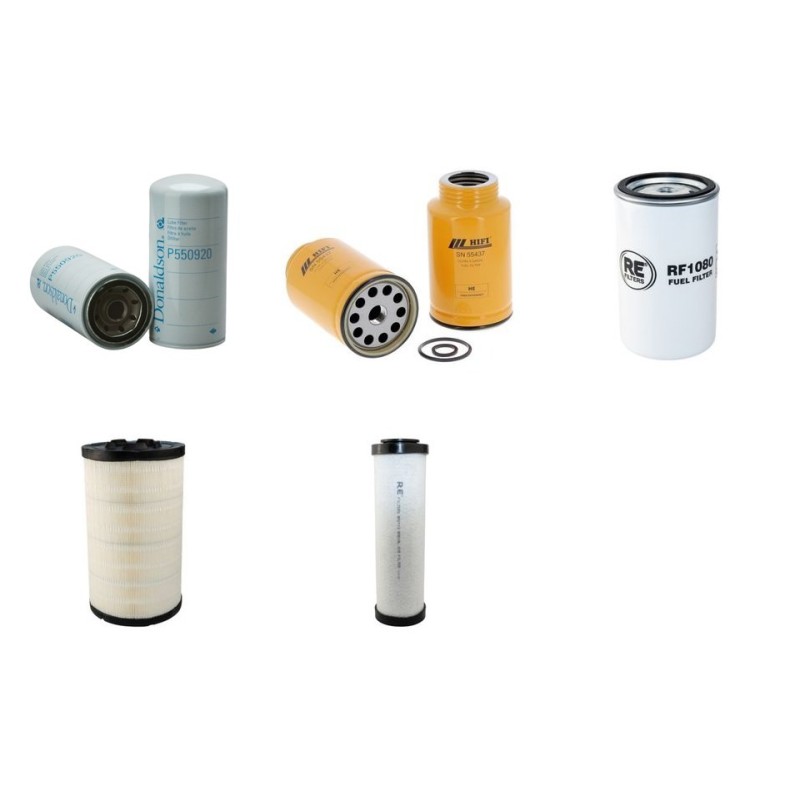 Filter kit suitable for CAT 938H Air Oil Fuel Filters