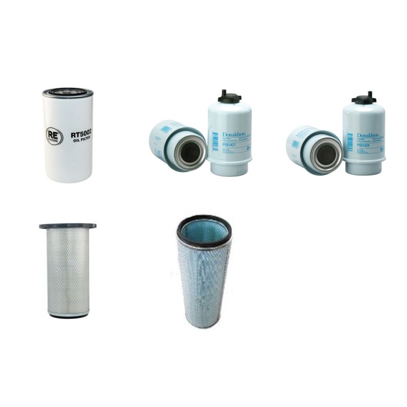 Filter kit suitable for CAT IT14G with Perkins Engine Serial No -8ZM00331