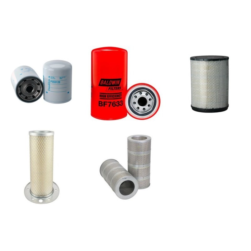 Filter kit suitable for CAT IT18B with CAT Engine Serial No 9NB1-/ 7ZB1-