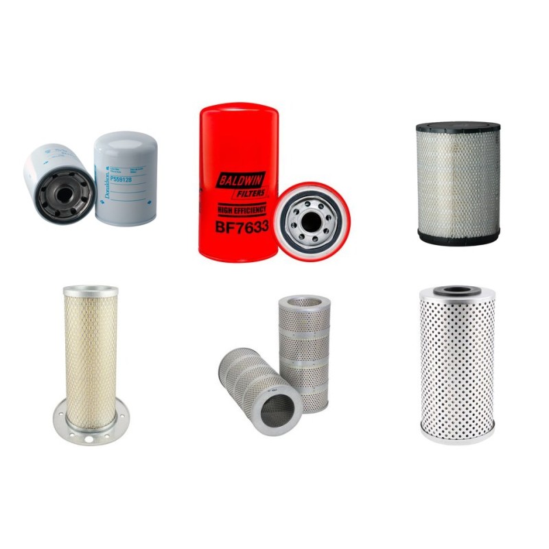 Filter kit suitable for CAT IT28B with CAT Engine Serial No 1HT1-