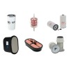 Filter kit for Case Quantum 75 N with CNH Engine 01.2009 - Air Oil Fuel