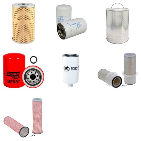 CLARK-MICHIGAN 55C Filter Service Kit w/Cummins V378C Eng.