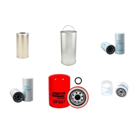 CLARK-MICHIGAN 175C Filter Service Kit w/Cummins NT855C Eng.