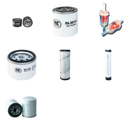 COMPAIR-HOLMAN C 20D Compressor Filter Service Kit with  Deutz F3L1011 Eng