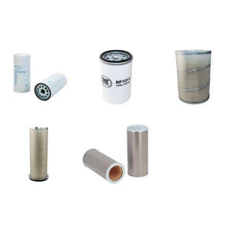 Filter kit for Case Poclain 115 CL with Deutz Bf6L913 Engine