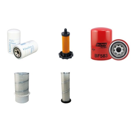 Filter kit for Case (Poclain) 1150 B 