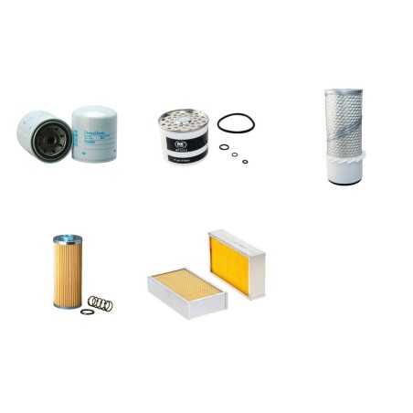 Filter kit for Case (Poclain) 121 B PLUS with Perkins UA80892 Engine   YPKXL030UA1