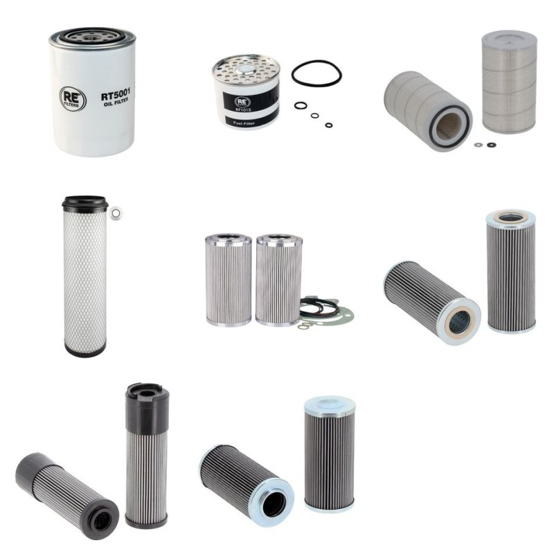 DEMAG AC 25 Filter Service Kit w/Perkins PHASER 210TI Eng.