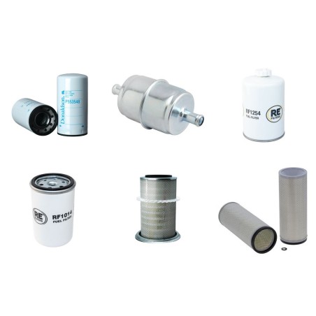 Filter kit for Case 1488 Air Oil Fuel Filters with Cummins Engine