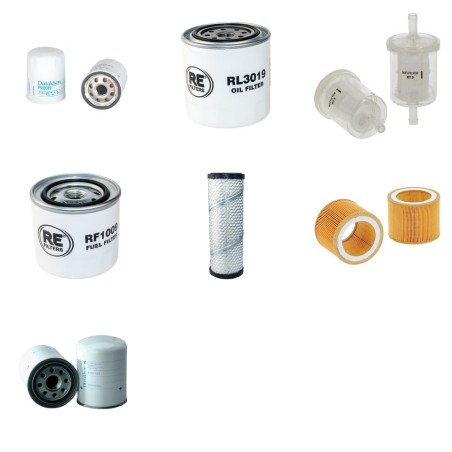 DEMAG DS 20P Compressor Filter Service Kit with  Perkins 103-10 Eng Year 1999-2001