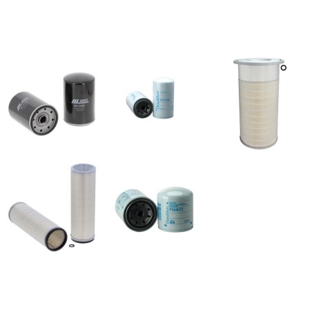 DENYO DCA 150 SPK Filter Service Kit w/KOMATSU SA6D108 Eng.   YR  2002-