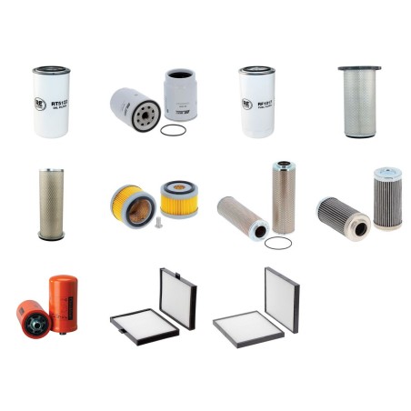 Filter Kit for Doosan DL160  with Cummins QSB 4.5 Engine Year 2008-