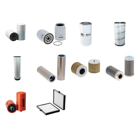 Filter Kit for Doosan DL250  with Doosan DL06 Engine Year 2008-