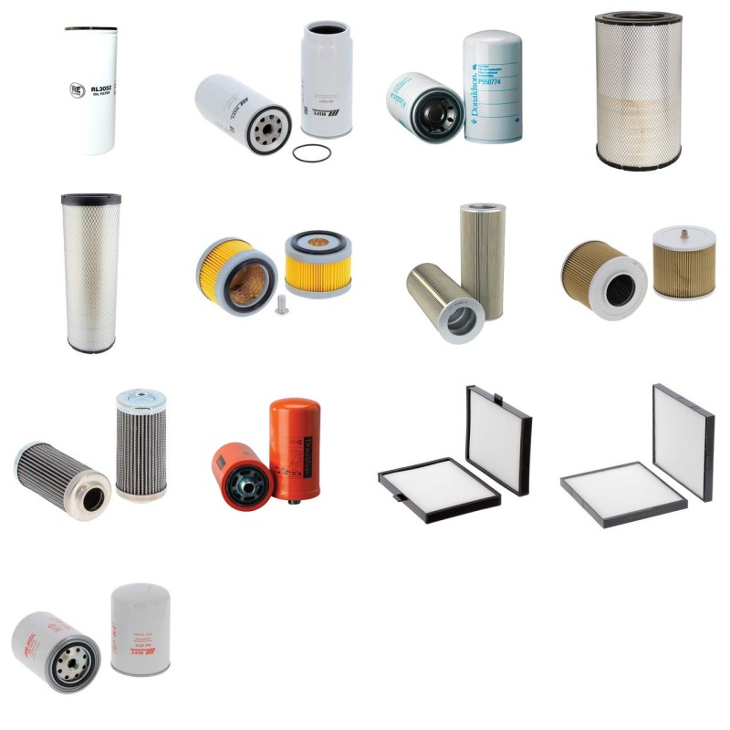Filter Kit for Doosan DL400  with Cummins QSL9 Engine Year 2006-