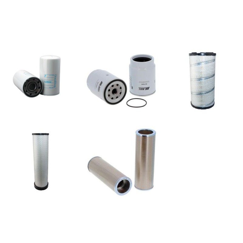 Filter Kit for Doosan DX138  with Deawoo/Doosan Engine 2007-