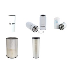 Filter Kit for Doosan DX420LC  Air Oil Fuel Filters with Daewoo Engine Year 2008-