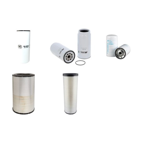 Filter Kit for Doosan DX480LC  Air Oil Fuel Filters with Doosan DV 11 Engine Year 2006-