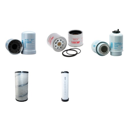 Filter Kit for Doosan G80  with John Deere 4045Hf275K Engine 2008