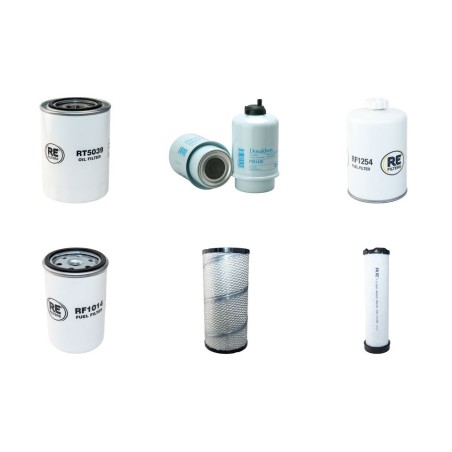 Filter kit for Case 588 Air Oil Fuel Filters with Cummins Engine