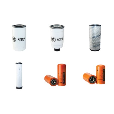 Filter kit for Case Poclain 695 SM with Cnh Engine 2006-