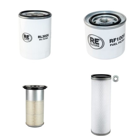 Filter Kit For Hitachi EX100, EX100-1, EX100M Filter Service Kit Air, Oil, Fuel Filters