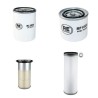 Filter Kit For Hitachi EX 100 M-2 Filter Service Kit Air Oil Fuel Filters with Isuzu 4BD1 Engine