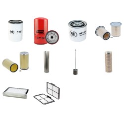 Hitachi EX165 Filter Service Kit with Isuzu Engine