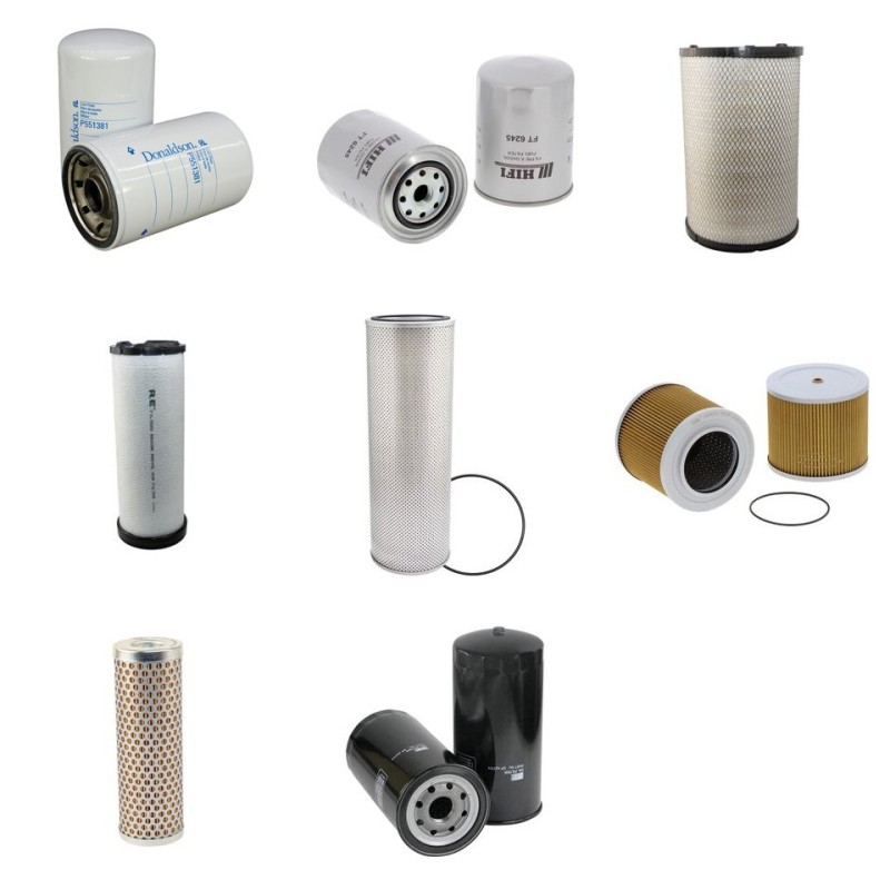 Filter Kit For Hitachi EX 210(H)(LC)-5 Filter Service Kit with Isuzu 6BG1 Engine