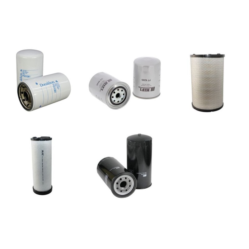 Filter Kit For Hitachi EX 210(H)(LC)-5 Filter Service Kit with Isuzu 6BG1 Engine