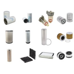 Hitachi EX255 Filter Service Kit with Isuzu 6BG1T Engine