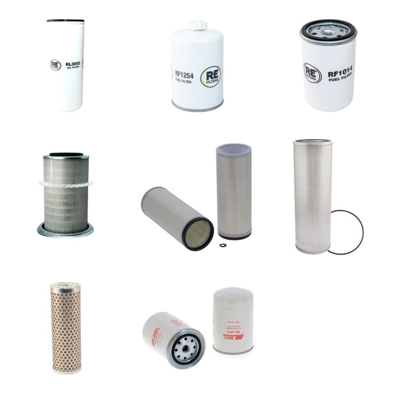 Filter Kit For Hitachi EX 285 LC Filter Service Kit with Cummins 6CT8.3-190 Engine