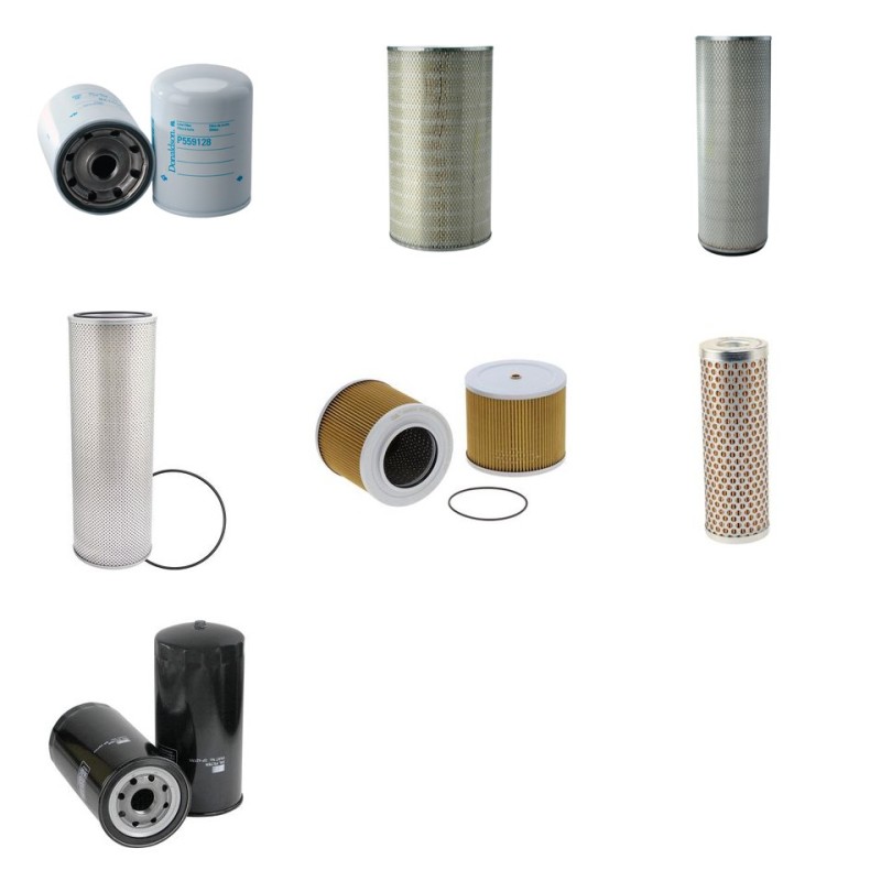 Filter Kit For Hitachi EX 300-5 Filter Service Kit with Isuzu 6SD1 Engine